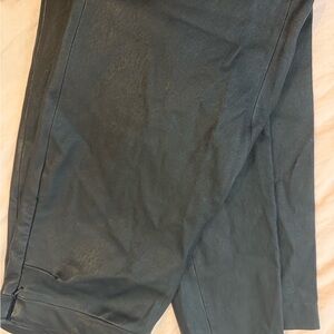 Women's Black Skinny Jeans leather